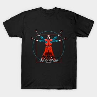 Vitruvian Plumber T-Shirt